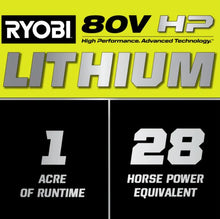 Load image into Gallery viewer, RYOBI 80V HP Brushless 30 in. Battery Electric Cordless Zero Turn Mower with 80V 10 Ah Batteries