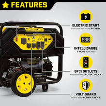 Load image into Gallery viewer, Champion Power Equipment 15,000/12,000 Watts Portable Generator with Electric Start &amp; Lift Hook