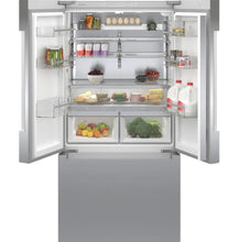 Load image into Gallery viewer, 20.8 CuFt Smart 800 Series Counter Depth Bottom-Mount Refrigerator in Stainless Steel with FarmFresh System
