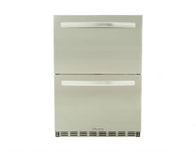 Load image into Gallery viewer, Blaze | 23.5” 5.1 Cubic Feet Outdoor Rated Double Drawer Refrigerator