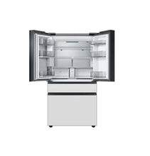 Load image into Gallery viewer, 29 CuFt Smart 4-Door French Door Refrigerator in White Glass with Beverage Center™