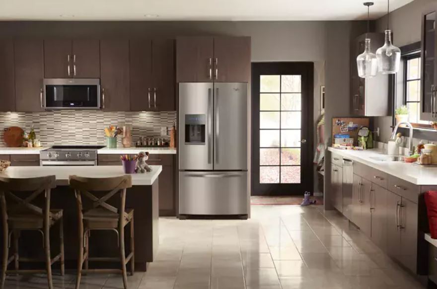 Whirlpool 36-inch Wide French Door Refrigerator - 25 cu. ft.
