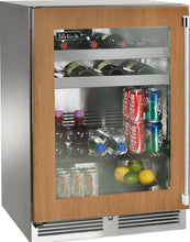 Load image into Gallery viewer, Perlick Signature Series 24-Inch 5.2 cu. ft. Capacity Built-In Beverage Center with 5.2 cu. ft. Capacity in Stainless Steel (HP24BS-4-1L &amp; HP24BS-4-1R)