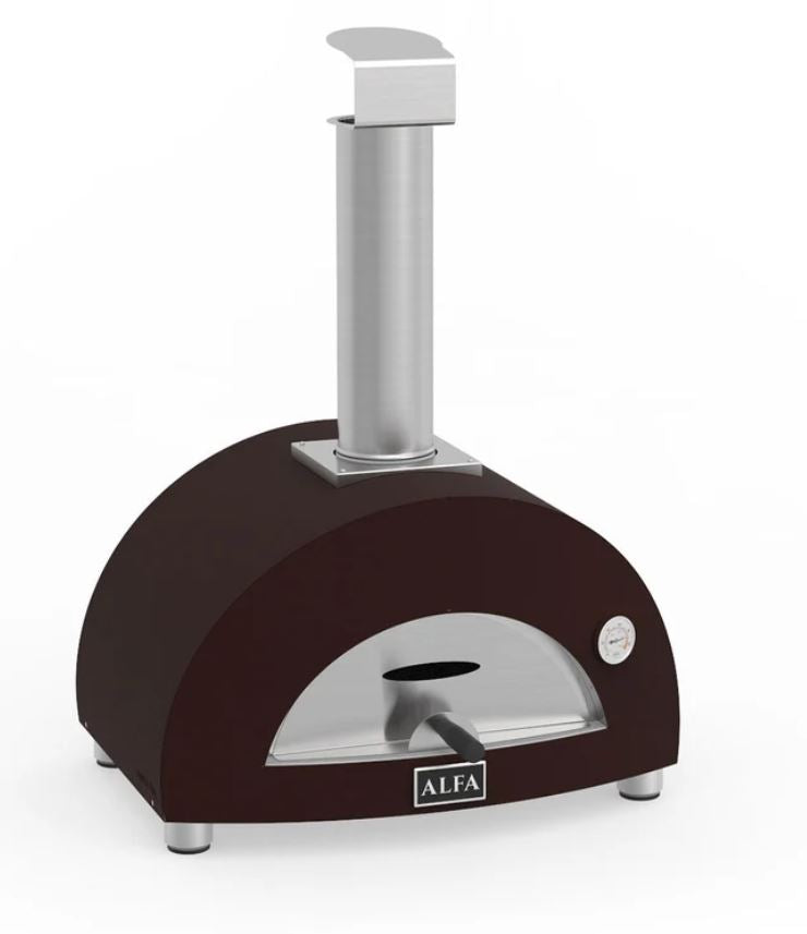 Alfa Forni Nano FXNANO-L-RAM Portable Commercial Grade Wood-Fired Outdoor Pizza Oven