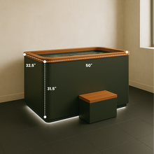 Load image into Gallery viewer, Stealth Luxe Cedar Cold Plunge