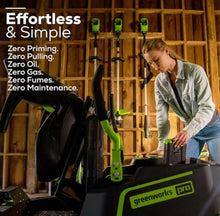 Load image into Gallery viewer, Greenworks Pro Crossover Zero Turn 42-in Lithium Ion Electric Riding Lawn Mower