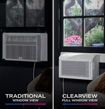 Load image into Gallery viewer, GE Profile ClearView™ 8,300 BTU Smart Ultra Quiet Window Air Conditioner for Medium Rooms up to 350 sq. ft.