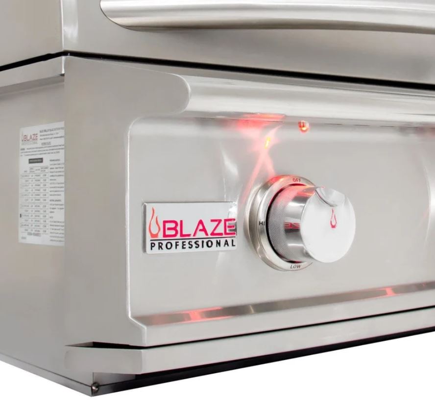 Blaze Professional LUX 34-Inch 3-Burner Built-In Outdoor Gas Grill with Rear Burner