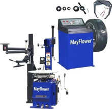 Load image into Gallery viewer, 1.5 HP Automatic Tire Changer Wheel Changers Machine Rim Balancer Combo 960 680