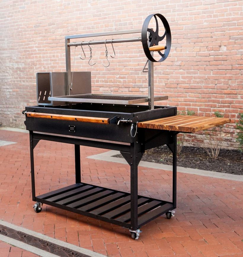 Backyard Discovery Argentine Santa Maria Wood Fire & Charcoal Grill - premium