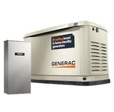 Guardian Series 22 kW/19.5 kW Air Cooled Home Standby Generator with Wi-Fi and Whole Home 200 Amp Transfer Switch