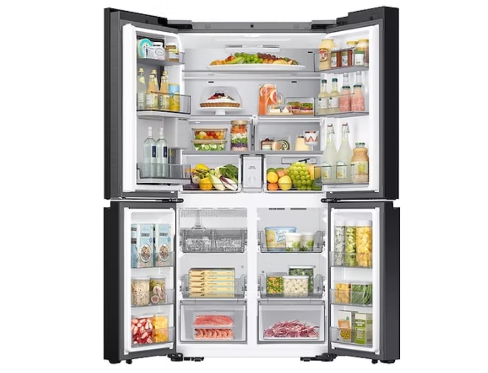 Bespoke 4-Door Flex Refrigerator (29 cu. ft.) AI Family Hub/AI Vision