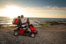 Load image into Gallery viewer, Afikim Afiscooter S4 HD 4-Wheel All-Terrain Personal Electric Vehicle (Metallic Silver) - 500 lbs Capacity, 1400W Motor