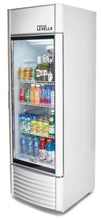 Load image into Gallery viewer, 9.0 CuFt Manual Defrost Commercial Display Refrigerator 1-Glass Door Merchandiser in Silver with 4 Adjustable Wire Shelves