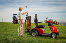 Load image into Gallery viewer, Afikim Afiscooter S4 HD 4-Wheel All-Terrain Personal Electric Vehicle (Metallic Silver) - 500 lbs Capacity, 1400W Motor