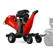 Load image into Gallery viewer, 8 inch ZONSEN E-Start 1000cc 35hp Gas Powered 4 - Wheel Drum Wood Chipper with Taillight , B200