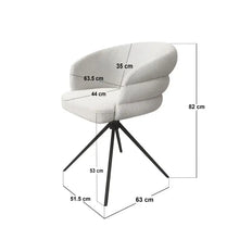 Load image into Gallery viewer, SOLACE+CO Varm Ribbed Oval Dining Table with Eira Chairs Set of 4