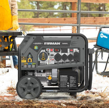 Load image into Gallery viewer, Tri Fuel Portable Generator 9400W Electric Start 120/240V with CO Alert