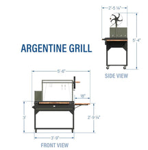 Load image into Gallery viewer, Backyard Discovery Argentine Santa Maria Wood Fire &amp; Charcoal Grill - premium