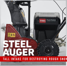 Load image into Gallery viewer, Toro 60V MAX* 24 in. (61 cm) SnowMaster® Single-Stage Snow Blower - (1) 10.0Ah &amp; (1) 5.0Ah Batteries Included