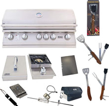 Load image into Gallery viewer, Lion Premium Grills L90000 40-Inch Built-In Commercial Stainless Steel Natural Gas Grill