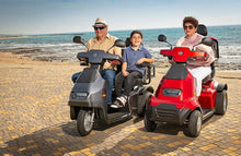 Load image into Gallery viewer, Afikim Afiscooter S4 HD 4-Wheel All-Terrain Personal Electric Vehicle (Metallic Silver) - 500 lbs Capacity, 1400W Motor