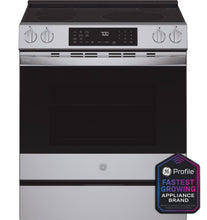 Load image into Gallery viewer, GE Profile™ ENERGY STAR® 30" Smart Slide-In Induction and Convection Range with No Preheat Air Fry and EasyWash™ Oven Tray