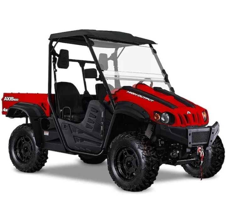 Axis 500 4×4 UTV Red Mower