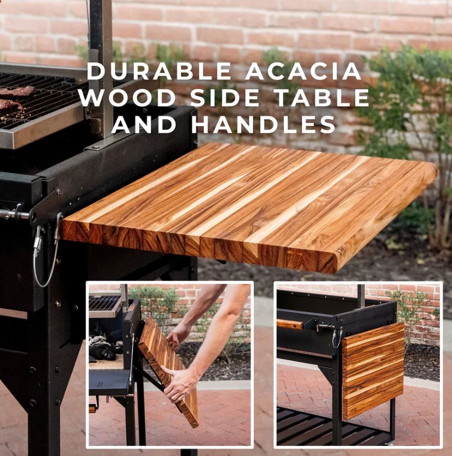 Backyard Discovery Argentine Santa Maria Wood Fire & Charcoal Grill - premium
