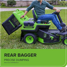 Load image into Gallery viewer, Greenworks 60V 30” CrossoverT Riding Lawn Tractor with 8.0 Ah