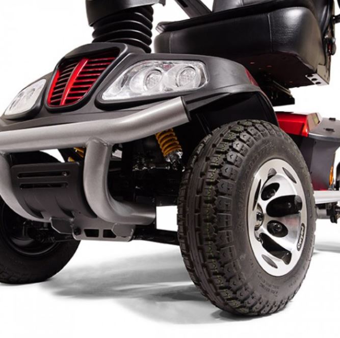 Golden Patriot 4-Wheel Heavy Duty Outdoor Electric Scooter (GR575) - 400 lbs Capacity, 8 MPH
