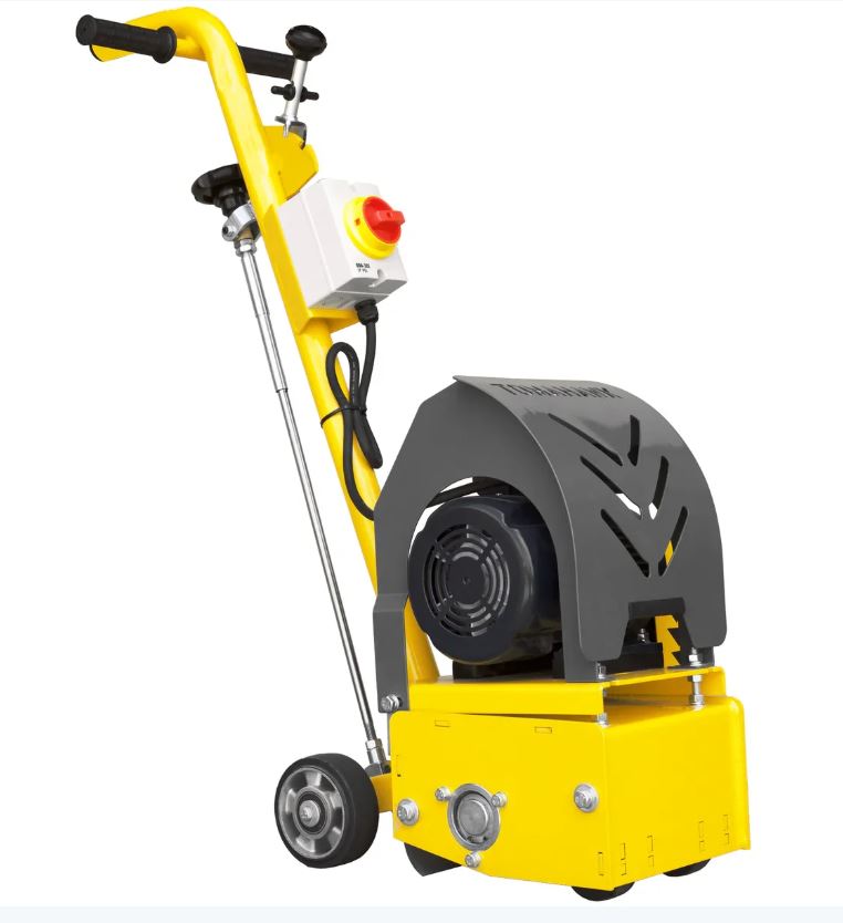 Tomahawk power Tomahawk Electric 8 Concrete Scarifier Planer Grinder for Sidewalk Trip Hazard Repair etscar8 + etscar6tcc