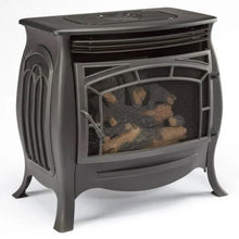 Load image into Gallery viewer, Duluth Forge Dual Fuel Ventless Gas Stove – 26,000 BTU Remote Control Matte Black Finish – Model# FDSR25