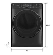 Load image into Gallery viewer, GE® ENERGY STAR® 7.8 cu. ft. Capacity Smart Front Load Electric Dryer with Steam and Sanitize Cycle
