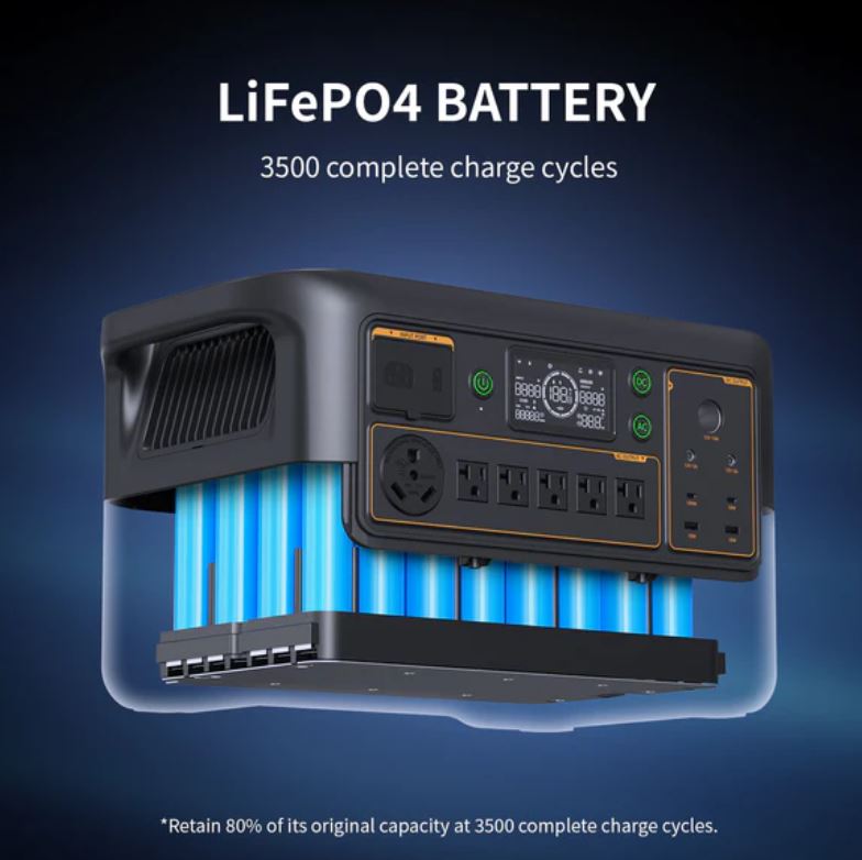PECRON F3000LFP Portable Power Station 3600W 3072Wh