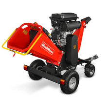 Load image into Gallery viewer, 8 inch ZONSEN E-Start 1000cc 35hp Gas Powered 4 - Wheel Drum Wood Chipper with Taillight , B200