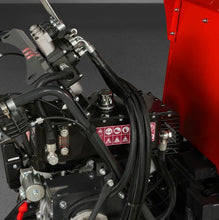 Load image into Gallery viewer, 1100lbs Capacity E-Start 10HP 302cc Gas Engine Tracked Dumper Hydraulic Tipping and Lifting with Front Shovel