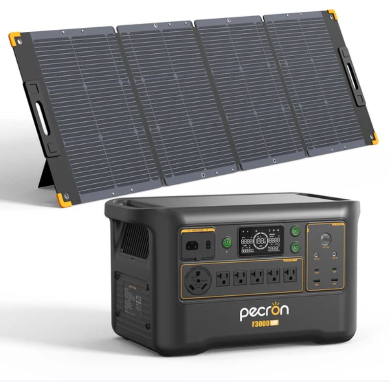 PECRON F3000LFP Portable Power Station 3600W 3072Wh