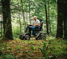 Load image into Gallery viewer, Pride Baja Wrangler 2 Outdoor All-Terrain Personal Electric Scooter - 450 Lbs Capacity, 75 Ah Battery, True Blue (BA400)