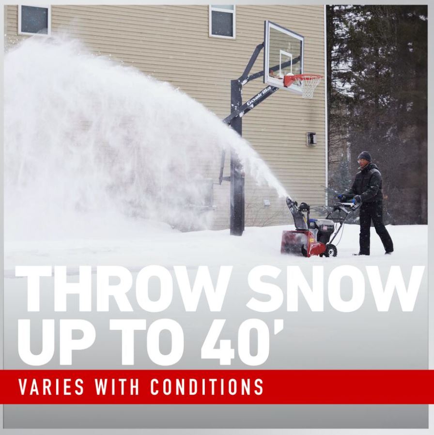Toro 60V MAX* 24 in. (61 cm) SnowMaster® Single-Stage Snow Blower - (1) 10.0Ah & (1) 5.0Ah Batteries Included