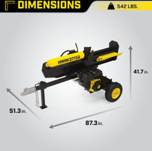 Load image into Gallery viewer, Champion Power Equipment 37-Ton Horizontal/Vertical Full Beam Gas Log Splitter with Auto Return