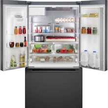 Load image into Gallery viewer, 36'' 500 Series 26 Cu. Ft. Standard-Depth French Door Bottom Mount Refrigerator — Black Stainless Steel