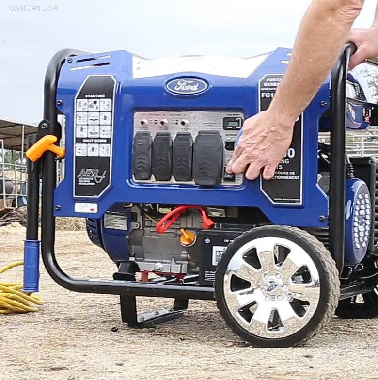 Ford-FG11050PE 11,050W Peak/9,000w Rated Portable Gas Powered Generator - PowerGen USA
