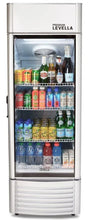 Load image into Gallery viewer, 9.0 CuFt Manual Defrost Commercial Display Refrigerator 1-Glass Door Merchandiser in Silver with 4 Adjustable Wire Shelves