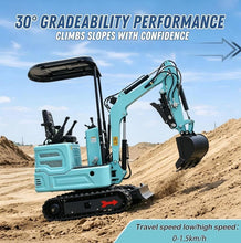 Load image into Gallery viewer, 3100lb Mini Excavator with Kubota—Diesel Engine | Compact Excavator for Digging, Trenching, Farm &amp; Landscaping | EPA Certified Shipping &amp; Unloading Included (90% Assembled+5)