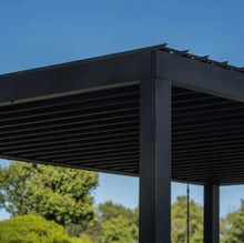 Load image into Gallery viewer, 14×10 Sarasota Steel Louvered Pergola
