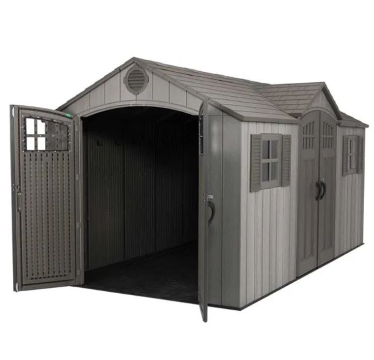 Lifetime 15′ x 8′ Shed (Side Entry)
