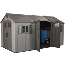 Load image into Gallery viewer, Lifetime 15′ x 8′ Shed (Side Entry)