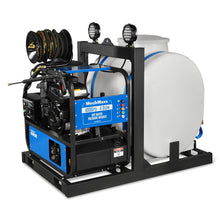Load image into Gallery viewer, MechMaxx 4000 PSI 4 GPM KOHLER E-Start Engine Hot Water Pressure Washer Skid Mounted with 175 Gal Tank,  HPW40KT