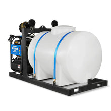 Load image into Gallery viewer, MechMaxx 4000 PSI 4 GPM KOHLER E-Start Engine Hot Water Pressure Washer Skid Mounted with 245 Gal Tank,  HPW40KBT